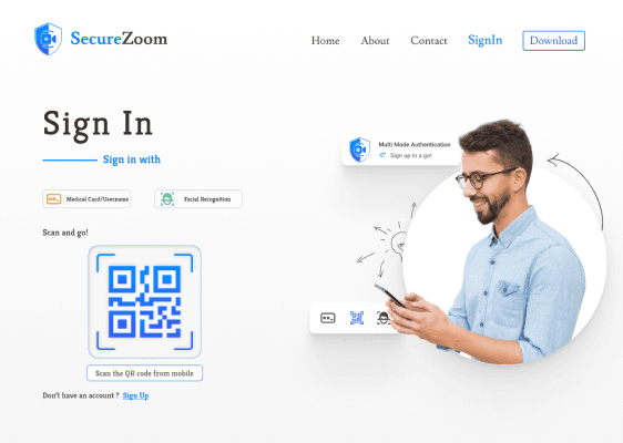 Secure Zoom — product screenshot