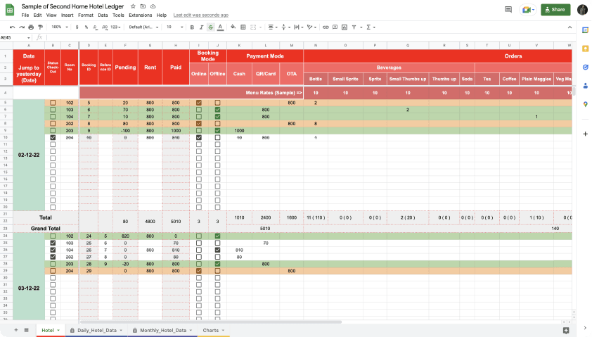 Advanced Hotel Management System — screenshot 2